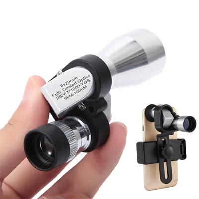Portable High-definition Mini Monocular Telescope with Zoom for Outdoor Fishing Used for Hunting Camping and Mountaineering