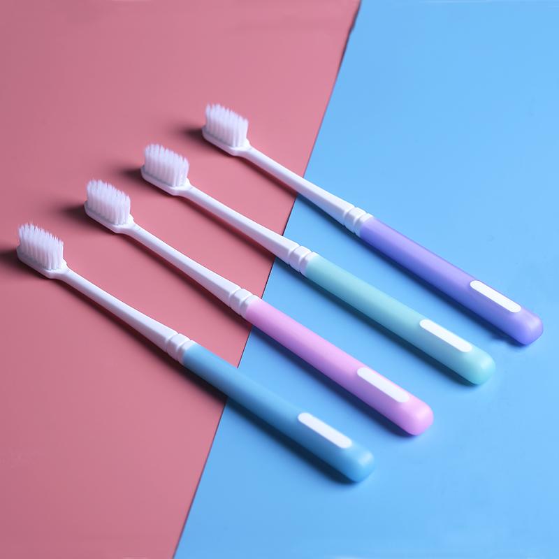 Directly Factory 8 Sticks Wholesale Adult Household Plastic Toothbrush Soft Clean Recycled Plastic OEM Toothbrush Eco Toothbrush