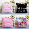 Minaj-Singer Pink Friday-P Pillow Case Anti-dustmite Pillowcase Invisible Zipper Silky Short Plush Sofa Cushion Cover