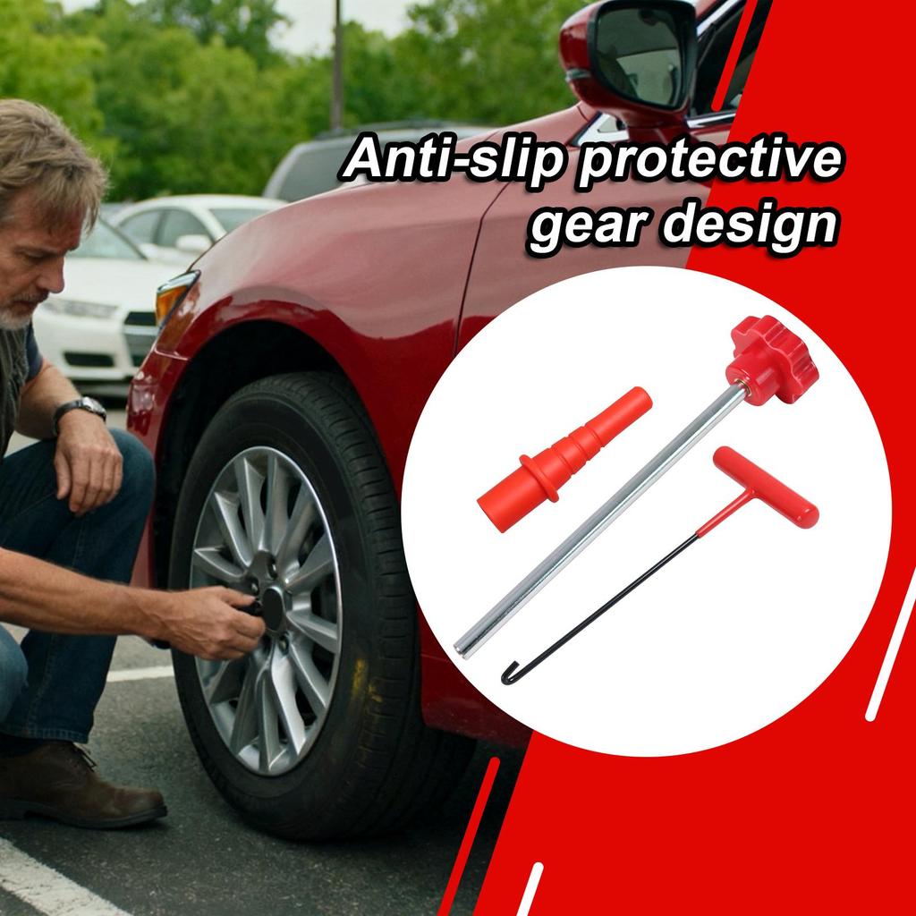 Tire Valve Stem Removal Tool 3pieces Quick Repair Remover Installer Valve Stem Install Tool for Automotive Bikes Bicycles