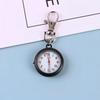 Keychain Pocket Watch Quartz Analog Nurse Fob Watch Clip On Mini Pendant Watch Minimalist Watches For Medical Staff Student Exam