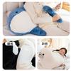 Deep Sea Series Blue Whale Shark Sea Lion Killer Whale Dolphin Animals Plush Super Soft Toys Back Cushion Decor Gifts Gils Boys