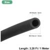 Lubricating Oil Hoses, 3mm (1/8 Inch) ID x 5mm (3/16 Inch) OD 3.28FT Rubber Tubing Hose Pipe for Irrigation/Small Equipment/Outdoor/Garden Water