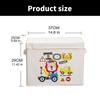 Practical Foldable Cubes Shelf Storage Bins Space Saving Toy Storage Case for Childrens Toy Bedroom Organization