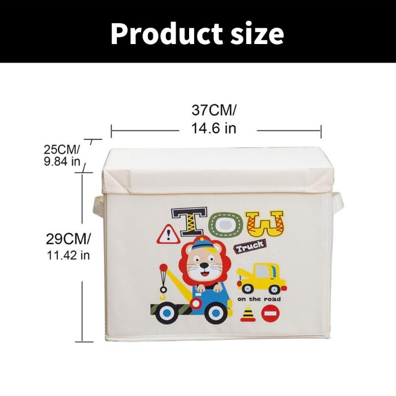 Practical Foldable Cubes Shelf Storage Bins Space Saving Toy Storage Case for Childrens Toy Bedroom Organization