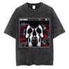Hip Hop Nostálgico Deftones Hombres Mujeres Verano Oversize Camiseta Lavada Algodón Vintage Tendencia Camisetas Streetwear Tops Manga Corta