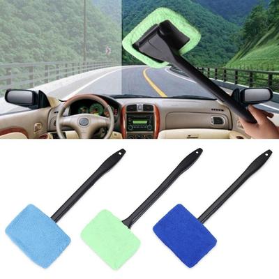 Long Handle Car Window Cleaner Easy Clean Cleaning Brush New Car Windshield Cleaning Tool