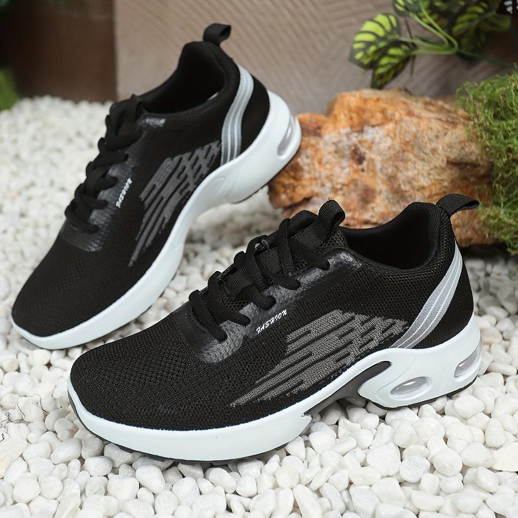Breathable Mesh Sneakers, Lightweight Soft-soled Mesh Shoes, Women's Woven Lace-up Shoes, Suitable for Daily Outings, Running, Fitness