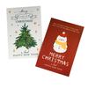 2025 Creative Cartoon Christmas Card: DIY Single-Page Gift with Handwritten Festival Blessing