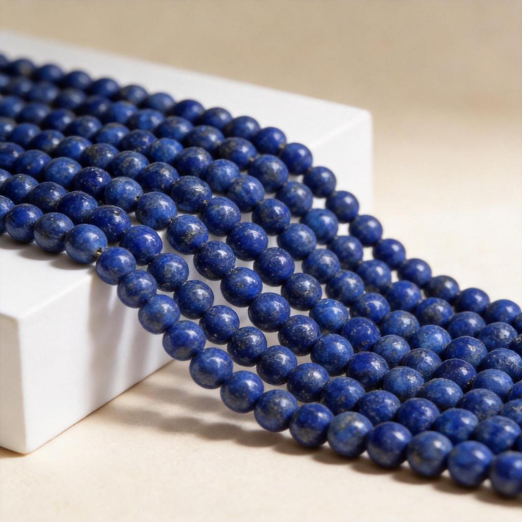 6A Old Mine Afghan Lapis Lazuli Semi-finished Loose Beads for DIY Jewelry Making