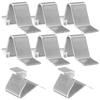 10Pcs Premium Metal Cabinet Shelf Clips Heavy Duty Shelf Support for File Cabinets Bookcases Kitchen Shelving Robust