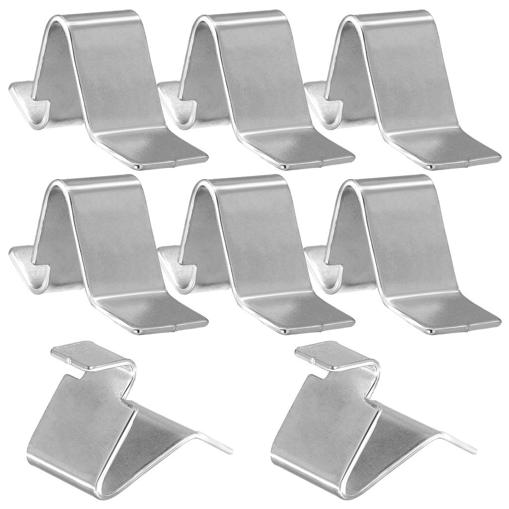 10 Stück Premium Metallschrankregal-Clips Schwerlast-Regalstütze für Aktenschränke Bücherregale Küchenregale Robust