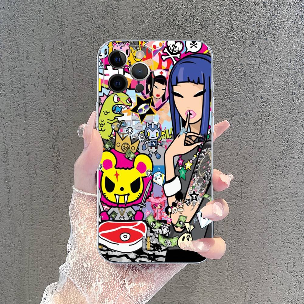 Japan Tokidoki For IPhone 17 16 16e 15 14 13 12 11 Pro Max Mini Plus Phone Case