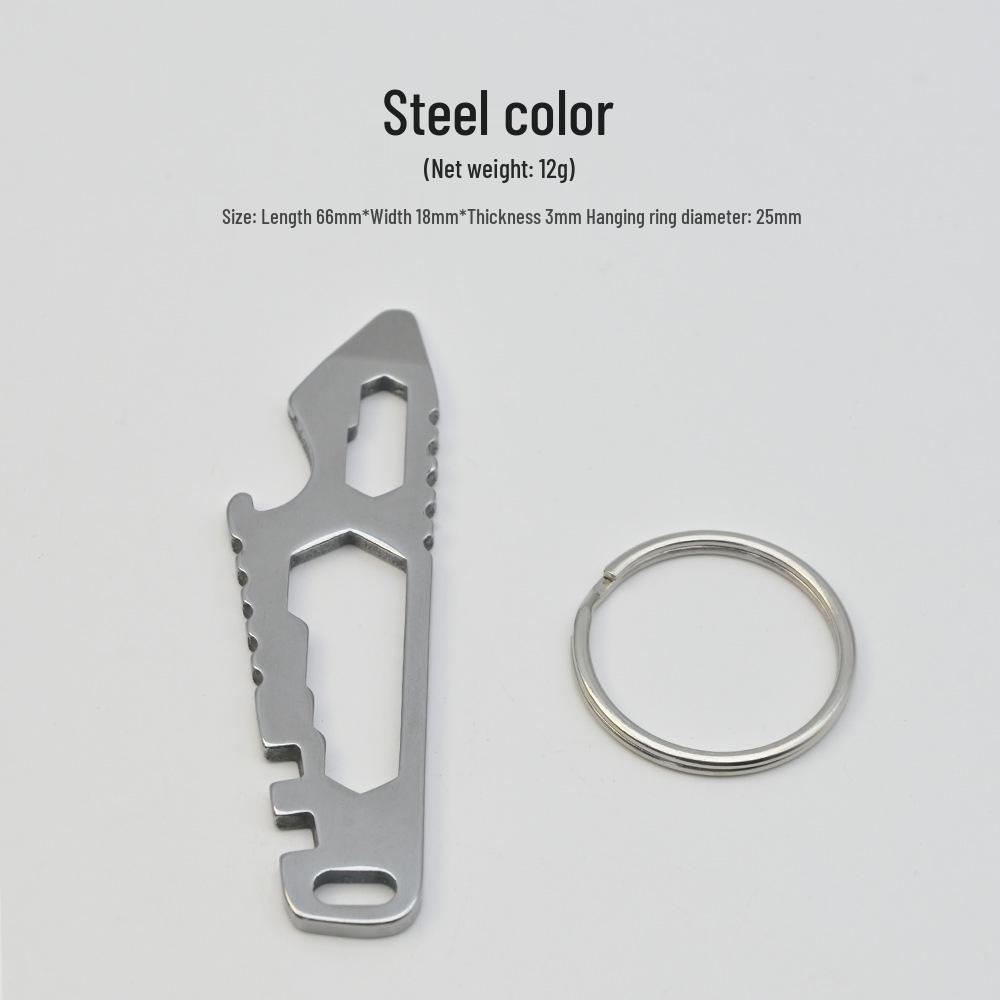 

Мультитул для улицы с клипсой для ключей: Карманный брелок, открывалка для бутылок и шестигранный ключ