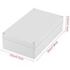 Boîte de jonction étanche 200×120×56 mm IP65 en ABS ignifuge — boîtier électrique extérieur