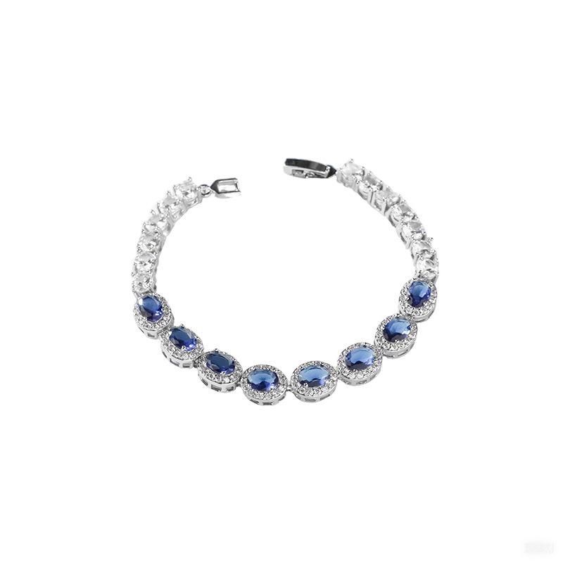 2025 Exquisites Nischen Zirkon Kristall Armband - Süß, Funkelnd und Luxuriös