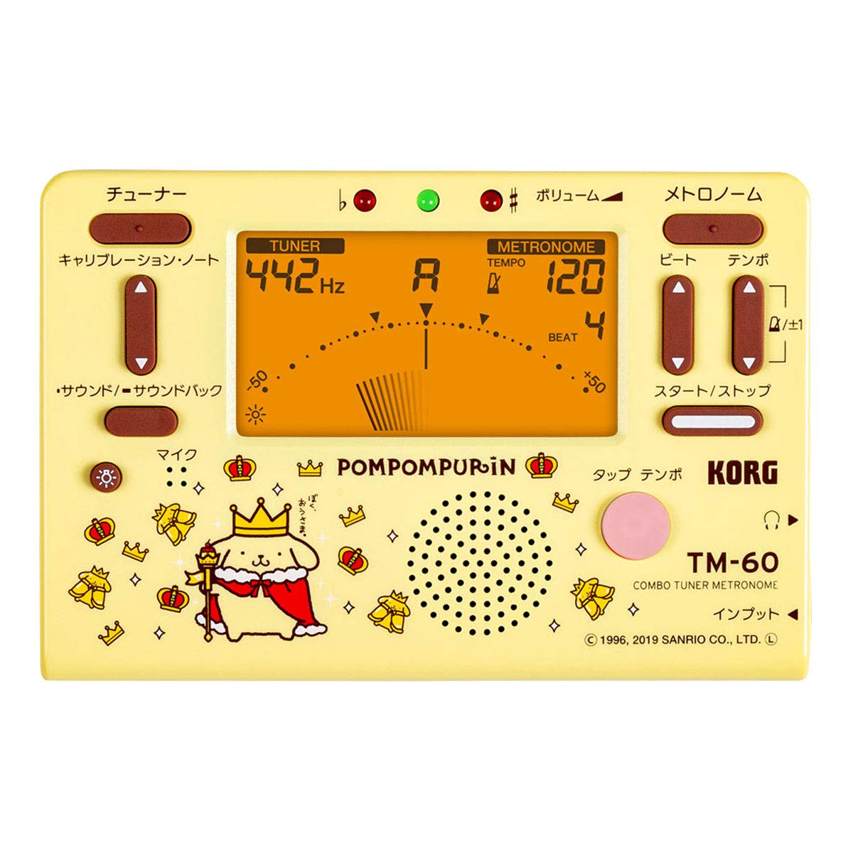 

KORG Тюнер Метроном Pom Pom Purin KORG TM-60-SPN