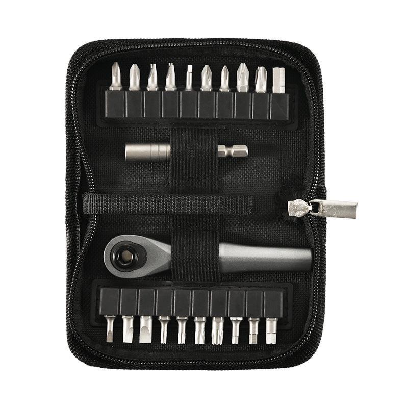 Portable Mini Multifunctional Ratchet Screwdriver Set with Phillips, Slotted, Hex Wrenches