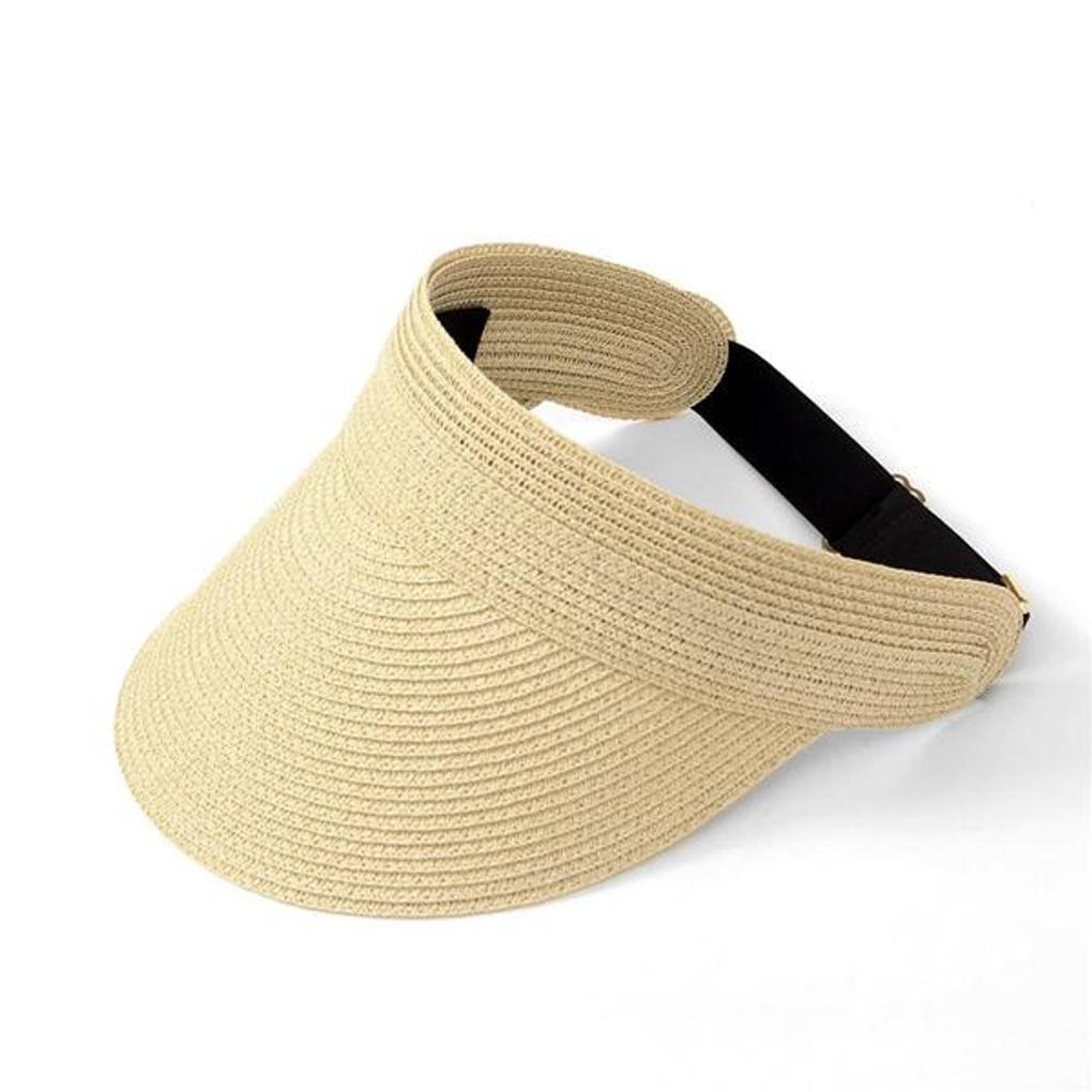 Natural Dol-Dol-I Sun Cap Summer Straw Sun Cap