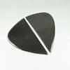 Carbon Fiber Front Door Panel Decoration Cover Trim 2Pcs For Mercedes Benz C Class W205 GLC X253 2015-2018 Car Accessories