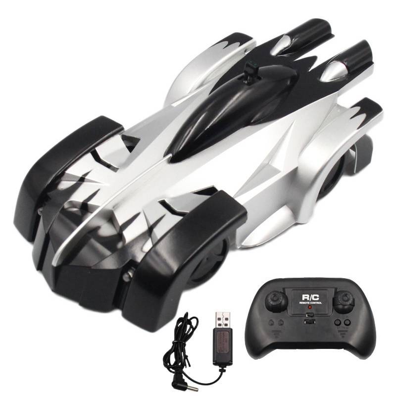 Remote Wall Climbing Control Car Dual Mode Rotating Stunt Headlight Rechargeable