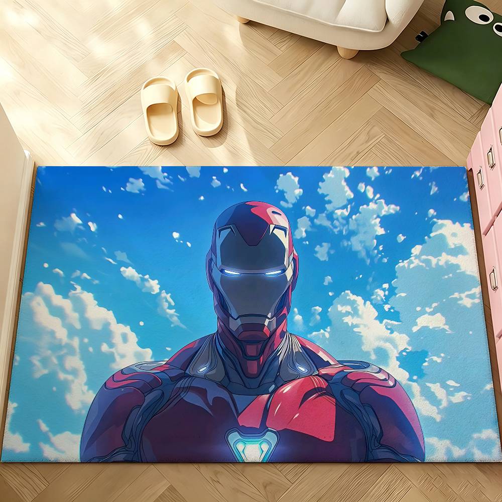 Cool I-Iron Man-S Carpet Bathroom Anti-slip Mat Door Mat Home Decoration Mat Entrance Door Mat Scratch-resistant Door Mat