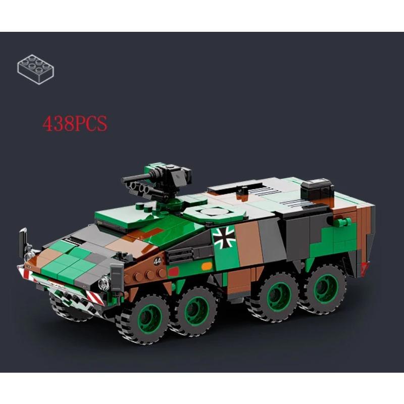 Military Vehicles Tank Sets SWAT Army City Police T34 Model Building Blocks DIY Brick Kids Toys Classic World War II WW2