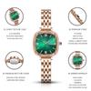 Ultra Thin Watches for Women New Minimalist Rose Gold Watches for Women Custom Square Design  Watch Manufacturers