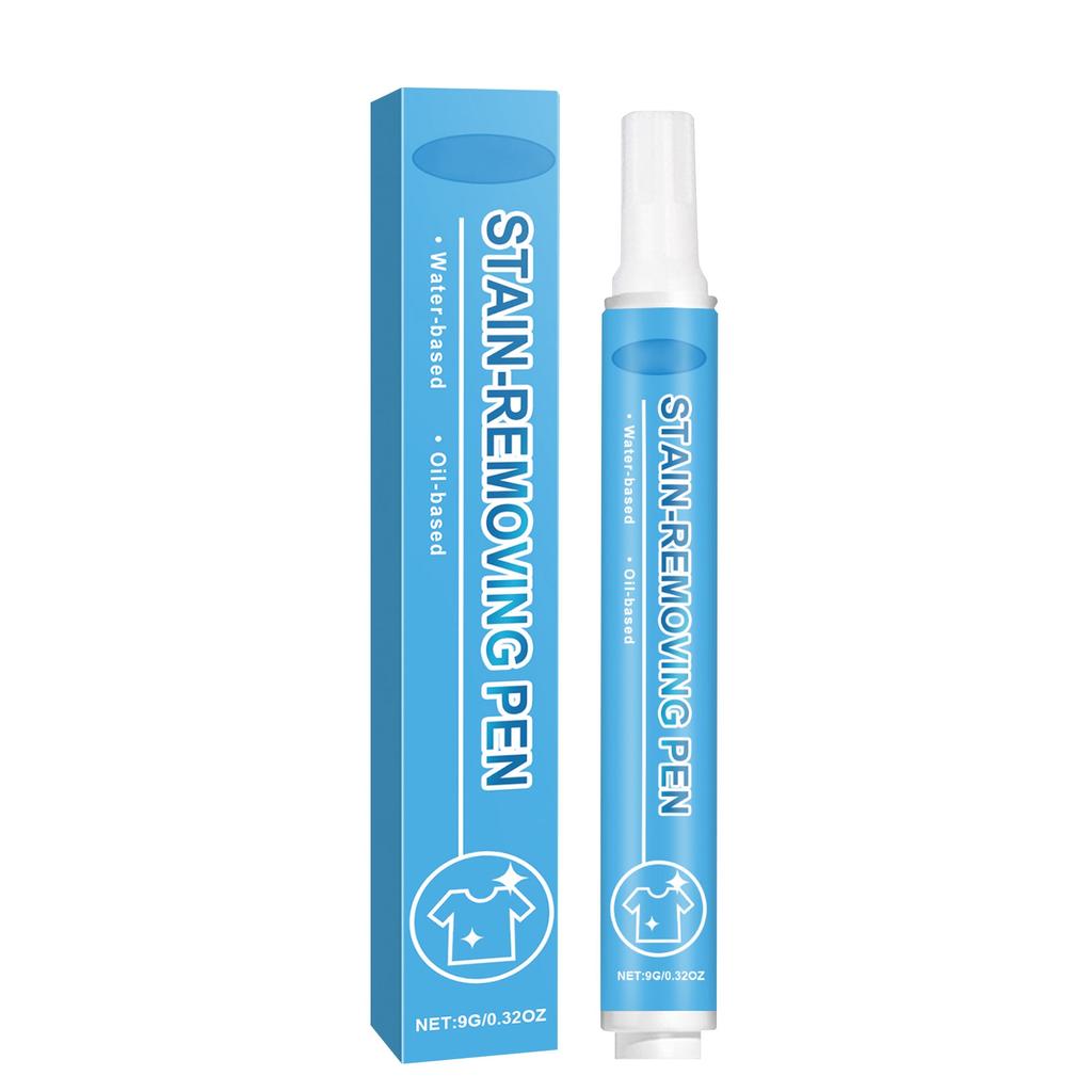 Fabric Stain Remover Pen, Stain Remover Pen Dissolving Oil Stains, Gentle Stain Remover Pen, Portable Clothing Cleaning Pen,9ml