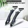 Silicone Scraper Squeegee Glue Remover Knife Caulking Angle Beauty Crack Trowel Tool Grout Scraper Kit With 5Pcs Scraper Head