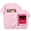 Japanese Anime Neo Tokyo Akira T Shirt Movie Science Fiction Manga Shotaro Kaneda Men Short Sleeve T Shirts 100% Cotton T-shirt