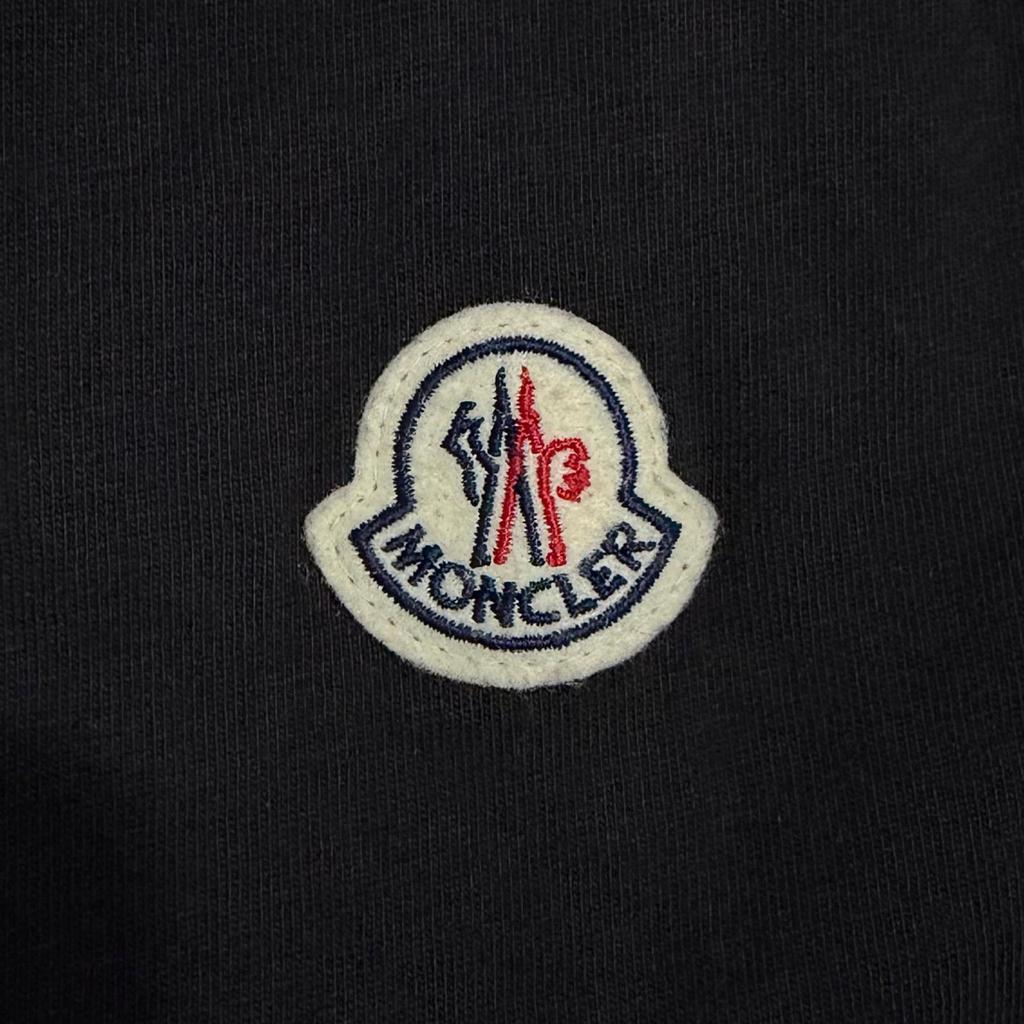 Used MONCLERShort sleeve T-shirt black mens