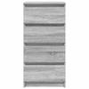 Sideboard Gray Sonoma 37.5 x 35 x 76 cm Particleboard