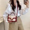 2024 Exquisite Small Bags Women New Fashion Versatile Messenger Bag Sweet Cherry Square Chains Crossbody Bags Wallet  Purse