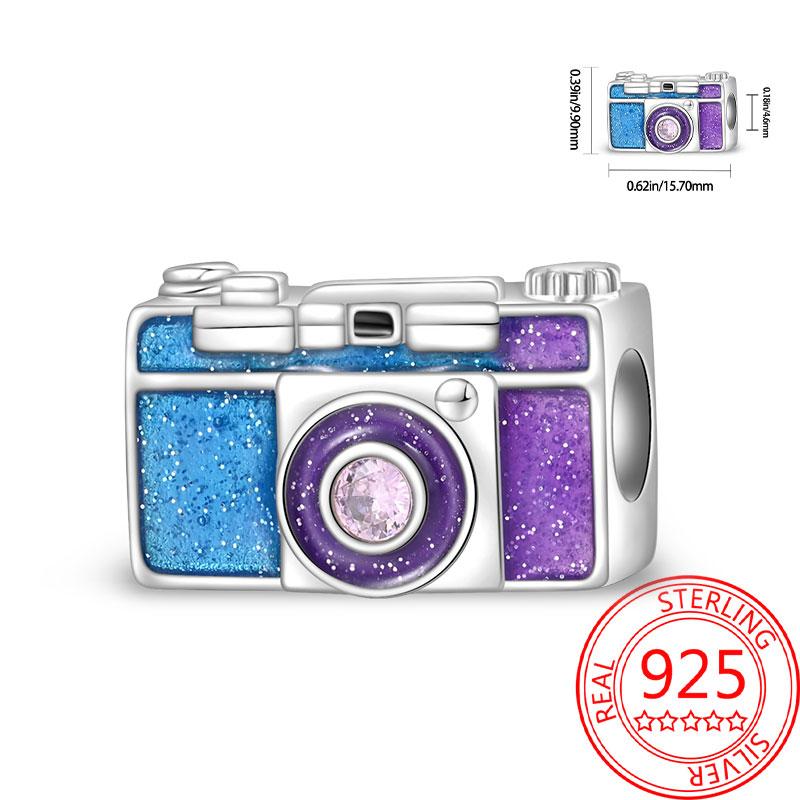 Miedziany Wieża Eiffla Samolot Podróżny Zawieszka Koraliki Pasują do Bransoletki Charm Oryginalnej Dla Kobiet Tworzenie Biżuterii