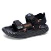 Fashion Summer Adolescent Flat Bottomed Soft Comfortable Quality Fashionable Leisure Sandals Men's Ventilation Non-slip Outdoor Sandals