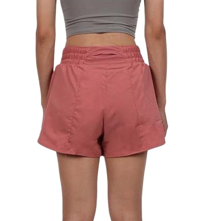 Nike Breathable Comfortable Moisture-Wicking Casual Shorts Women shorts Dark-Red DX6015634