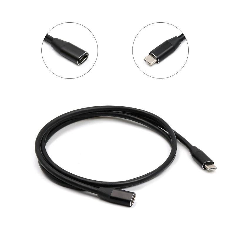 Cablu Prelungitor Date USB 3.1 Tip C Tată la USB-C Mamă 100cm