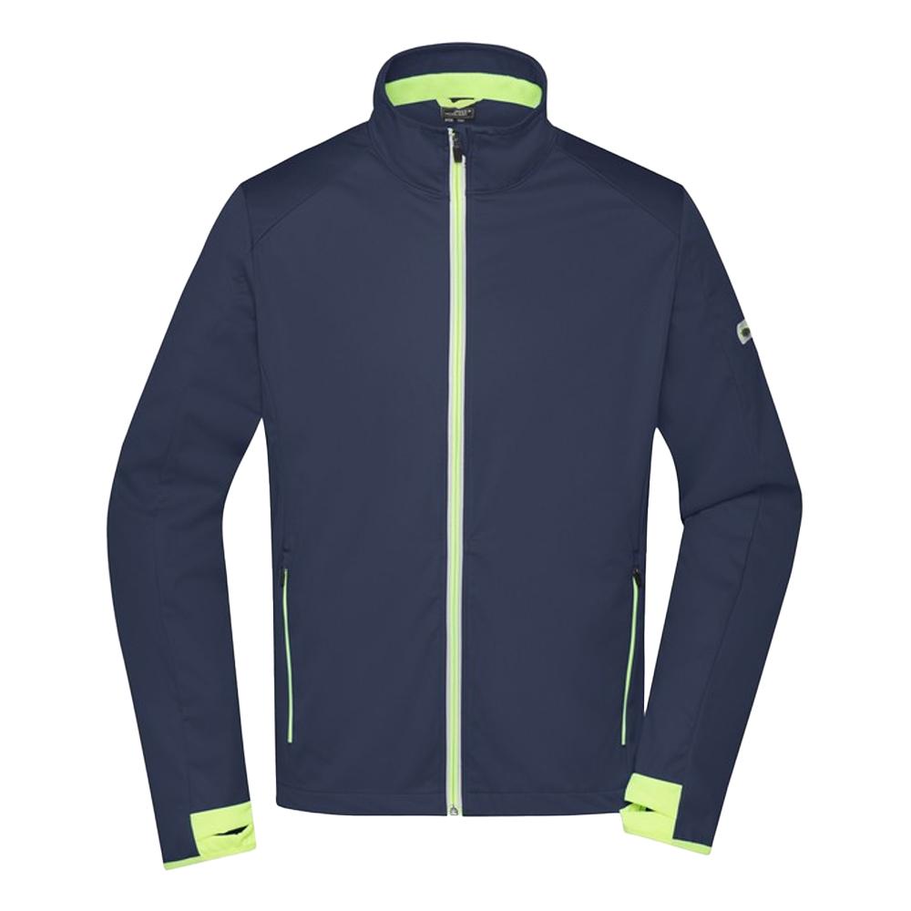 James and Nicholson Mens Sports Soft Shell Jacket
