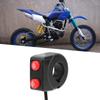 Universal Motorcycle Handlebar Headlight Switch Fog Light On/Off Lamp Control Button 22mm Hole