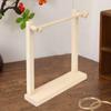 Decorative Jewelry Display Stand with Removable Bar for Pendants, Keychains And Bracelets.