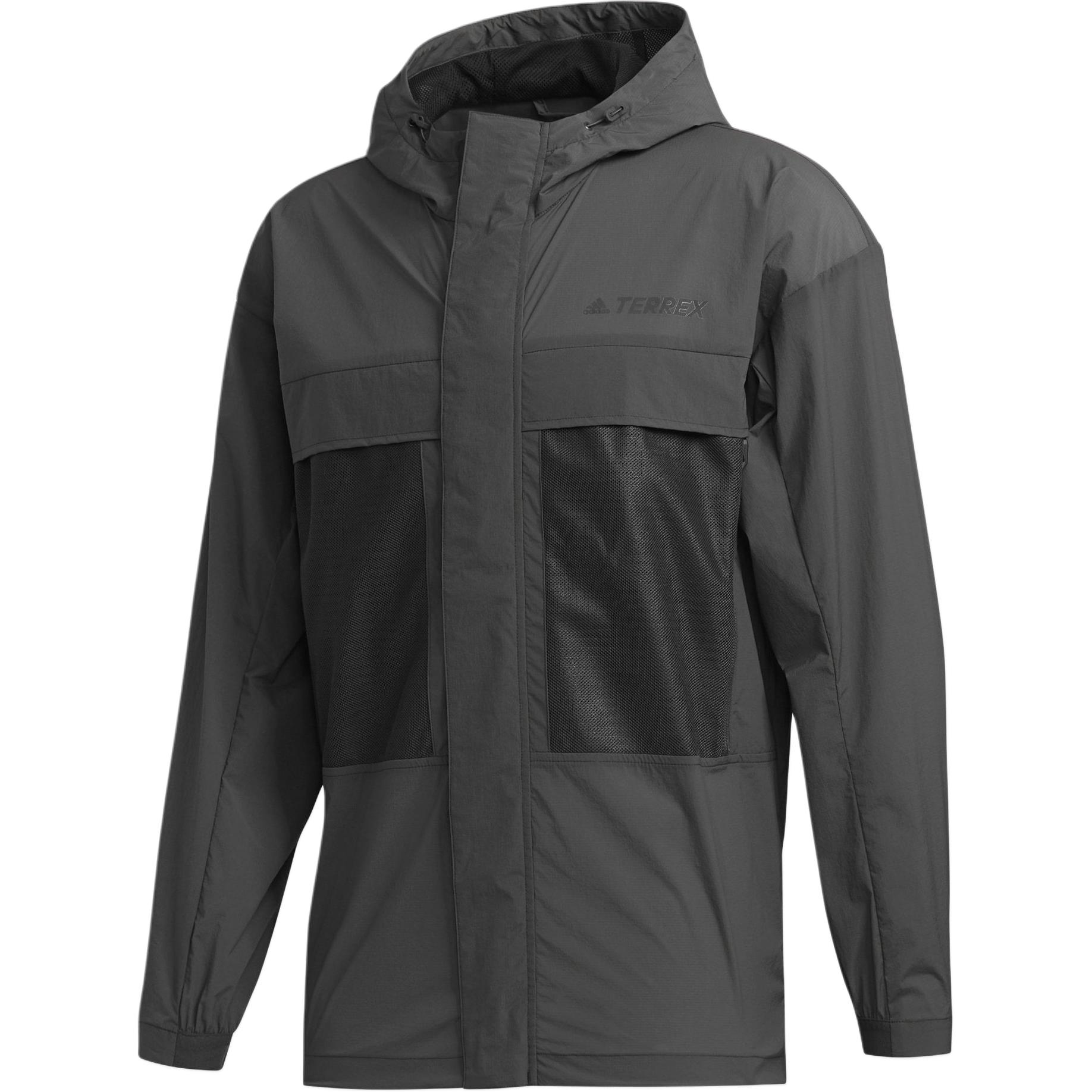 Adidas Jackets Men s Deep Earthy Brown Hooded Moderate Other FN0770 L