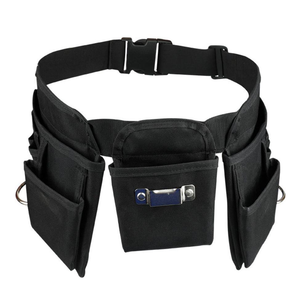 Sturdy Tool Waist Bag Multiple Pockets Tool Pouch Large Capacity Electrician Tool Bag  Carpenter