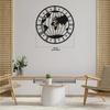 Stylish Metal Analog Wall Clock for Living Room, Bedroom, Office,Home and Hall | Antique Fancy Big Size Modern Wall Watch for Home Decor (60CM)