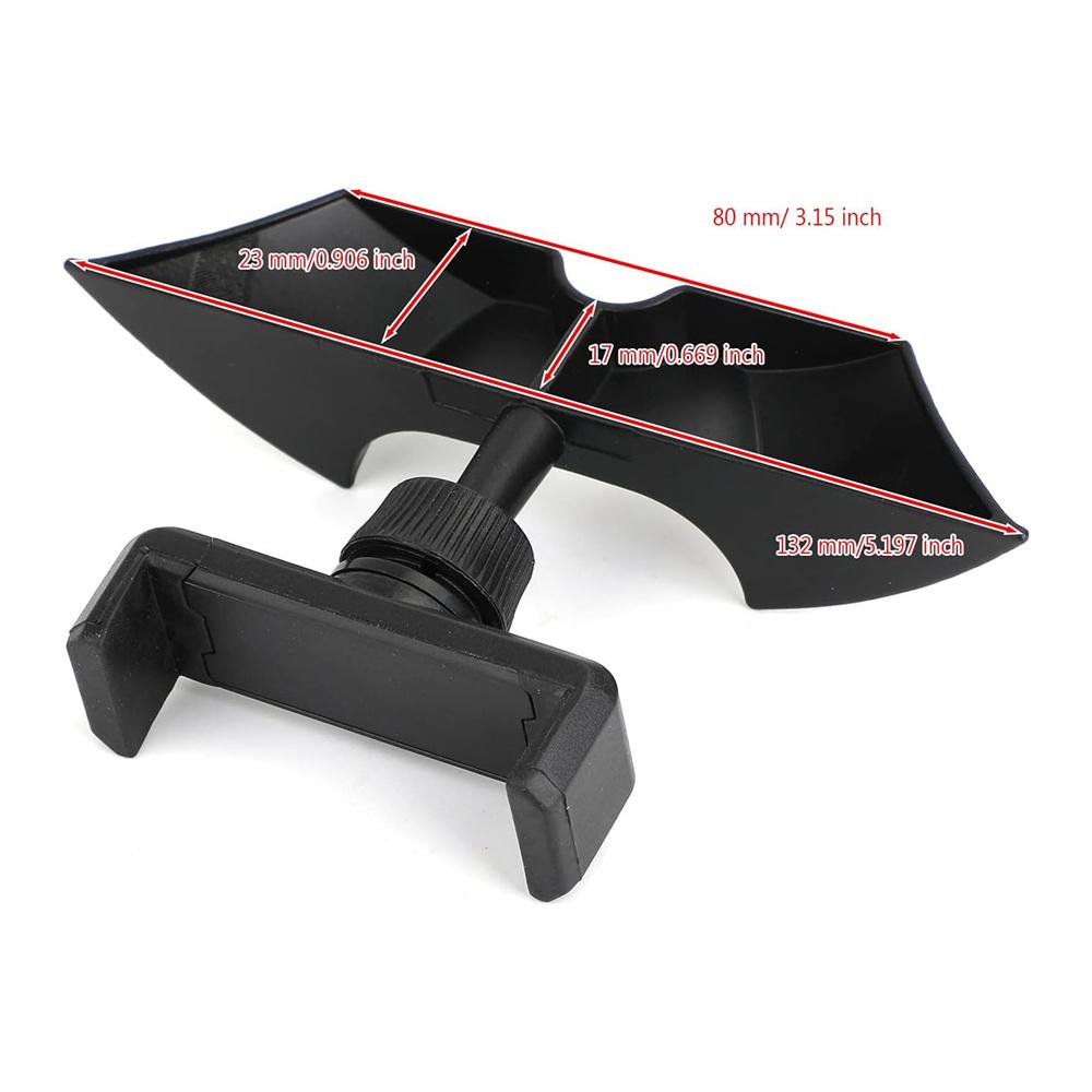 Black Car Dashboard Slot Phone Holder Mount For MINI Cooper F54 F55 F56 F57 F60