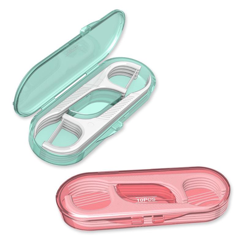 Automatic Dental Floss Box: High-Strength Disposable Floss Picks & Plastic Toothpicks
