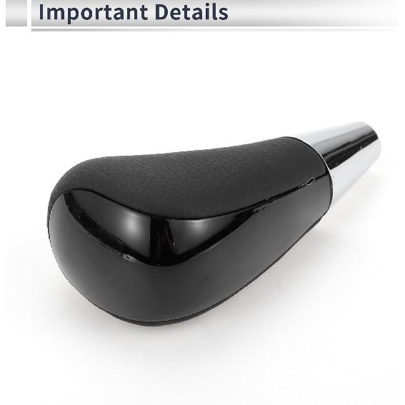 Automatic Gear Shift Knob for Toyota 4Runner 2006-2014 Plastic Faux Leather Automotive Gearbox Stick Shifter Lever Knob Black