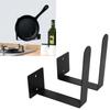 2pcs Iron Material Cutting Board Holder Screws Included Kitchen Storage Rack  For Baking Trays