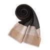 Genuine High-end Cashmere Men's Scarf Men's Winter Business Versatile Plaid Wool Warm Scarf Light Luxury