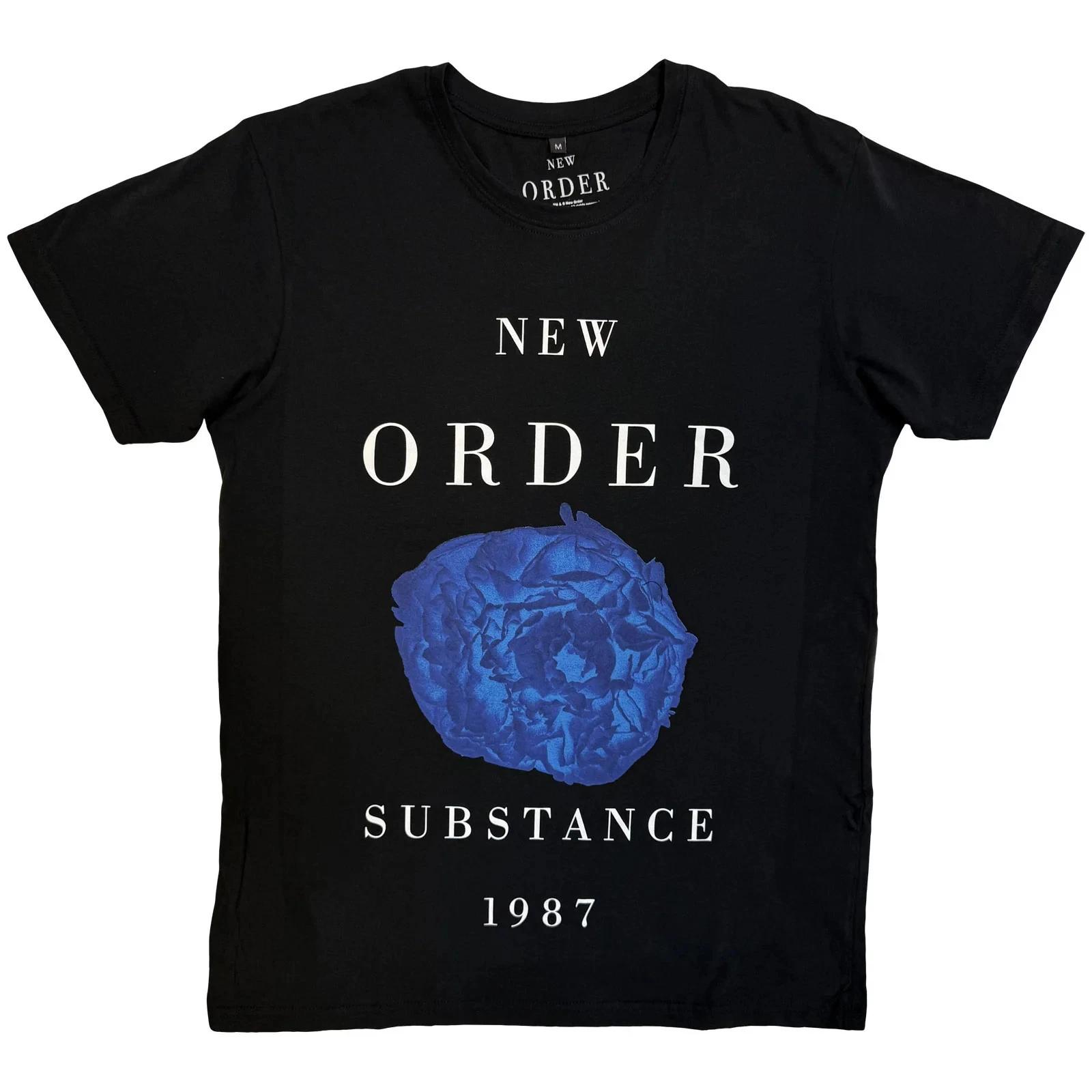 

New Order Carbon T-Shirt: Substance 1987 (Black) OFFICIAL NEW 3XL